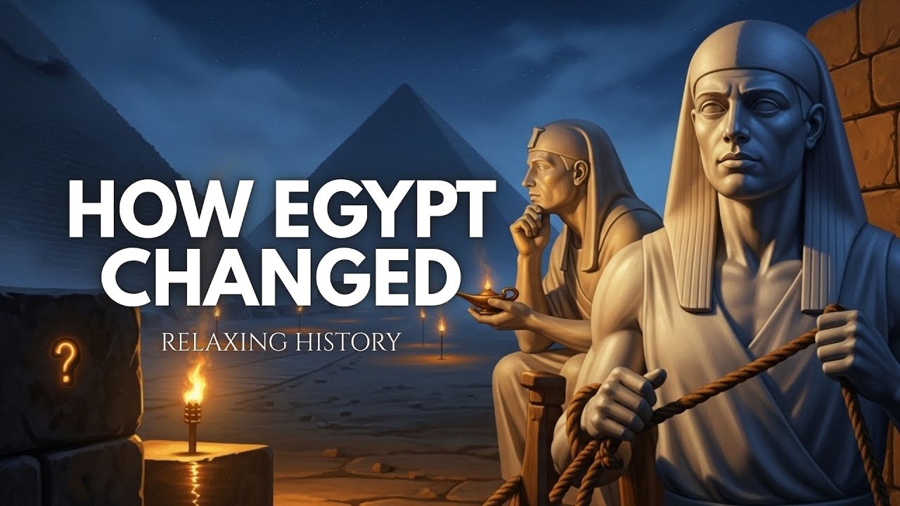 Why Pyramids SHAPED Egyptian Life | Sleepy History Stories