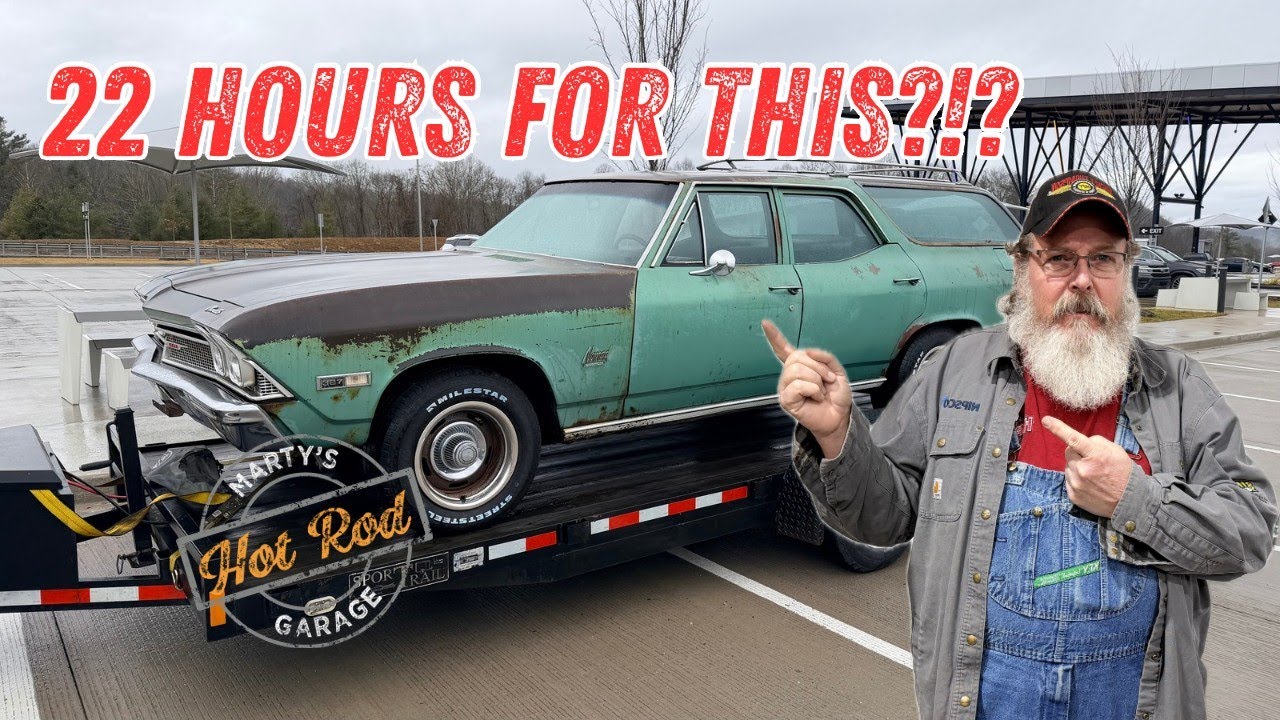 Забираю кастомный Chevelle Nomad 1968 года.