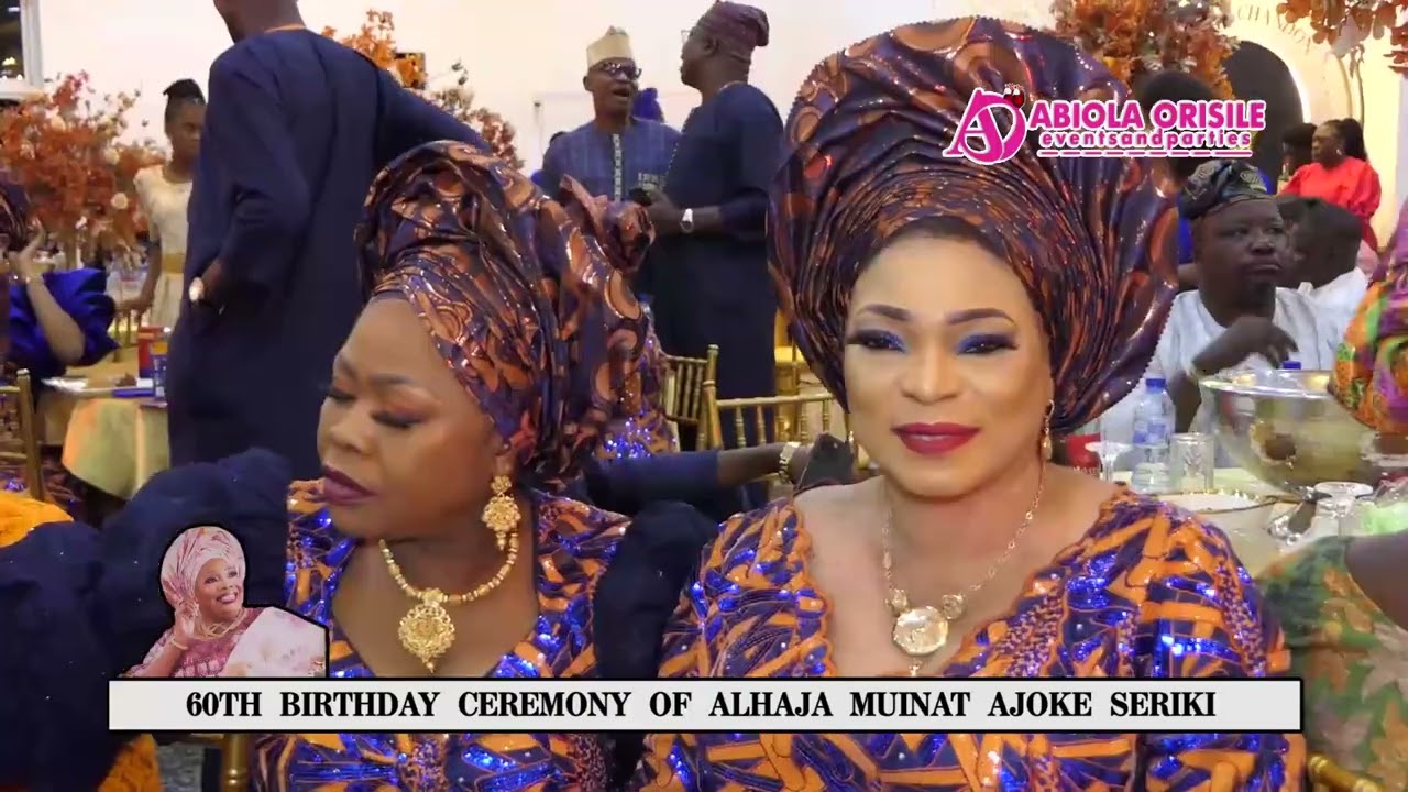 WATCH K1 PERFORM FOR ALHAJA MUINAT AJOKE SERIKI AT HER 60TH BIRTHDAY CEREMONY IN LAGOS