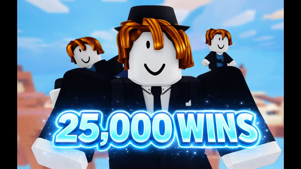 Hitting 25,000 Wins in Roblox BedWars!