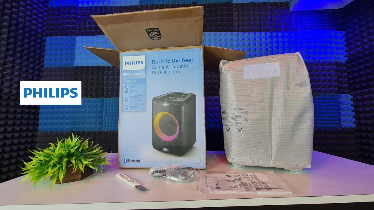 Philips TAX3206 Party Speaker UNBOXING REVIEW IN HINDI⚡️14 Hours Battery Backup | 80w | Only 12500rs