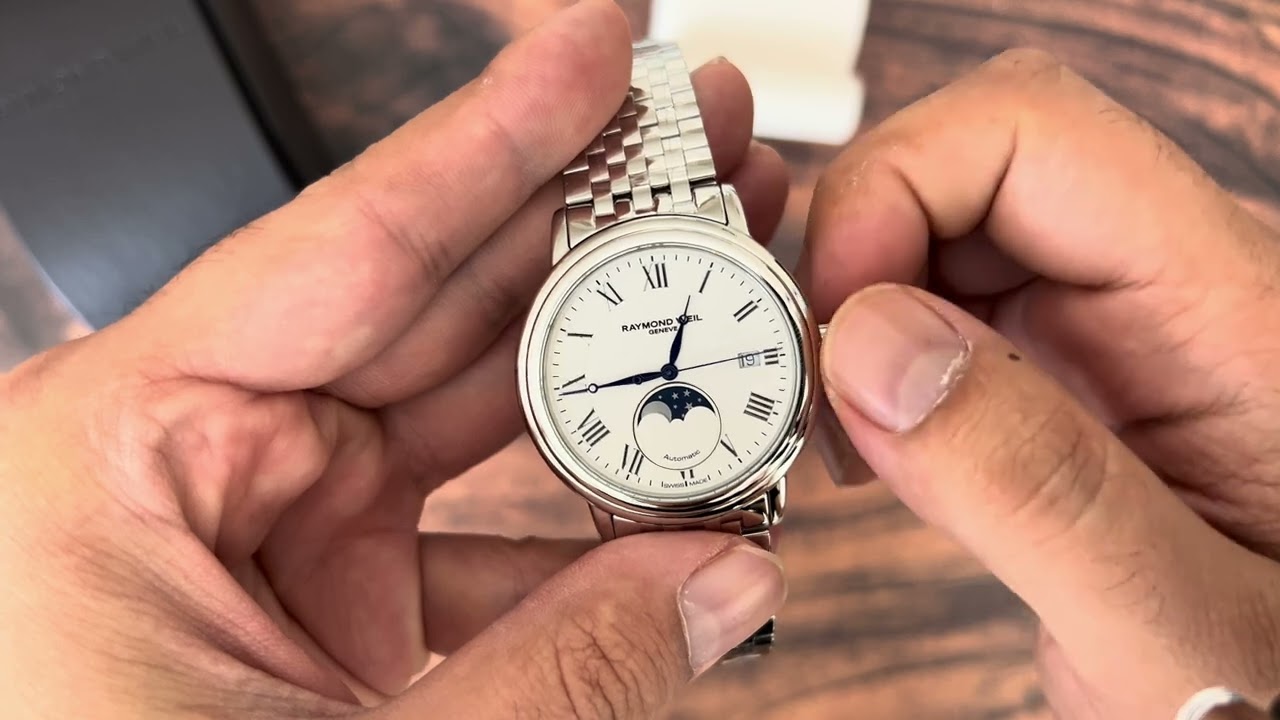 Timeless Elegance with Lunar Charm - Raymond Weil Maestro Moon Phase 2879-ST-00308