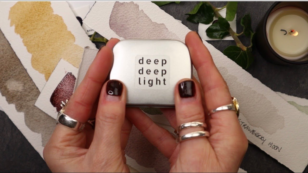 Краски Deep Deep Light | 6 образцов акварелей ручной работы и впечатлений художника