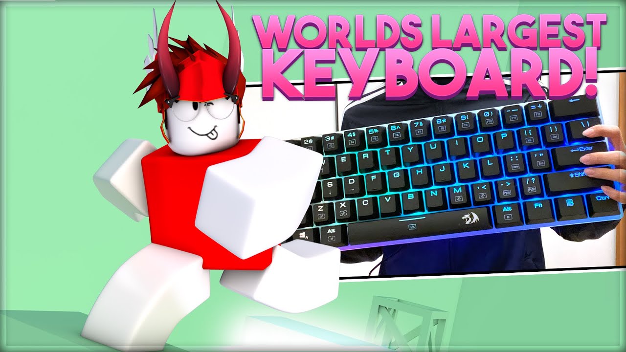 I Played with the WORLDS LARGEST KEYBOARD in Tower of Hell..