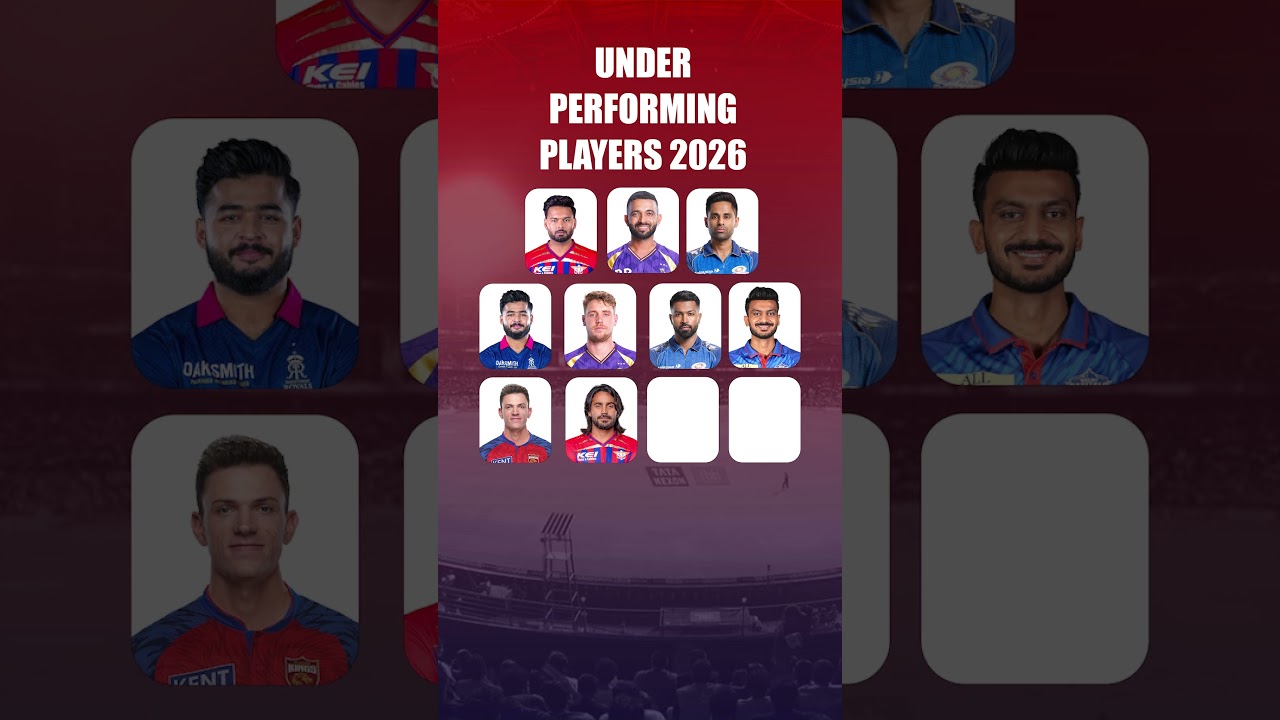 Игроки, показывающие низкие результаты в IPL 2026 на данный момент | Поделитесь своим мнением в к...