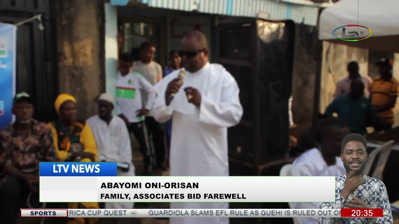 Abayomi Oni-Orisan: Family, Associates Bid Farewell