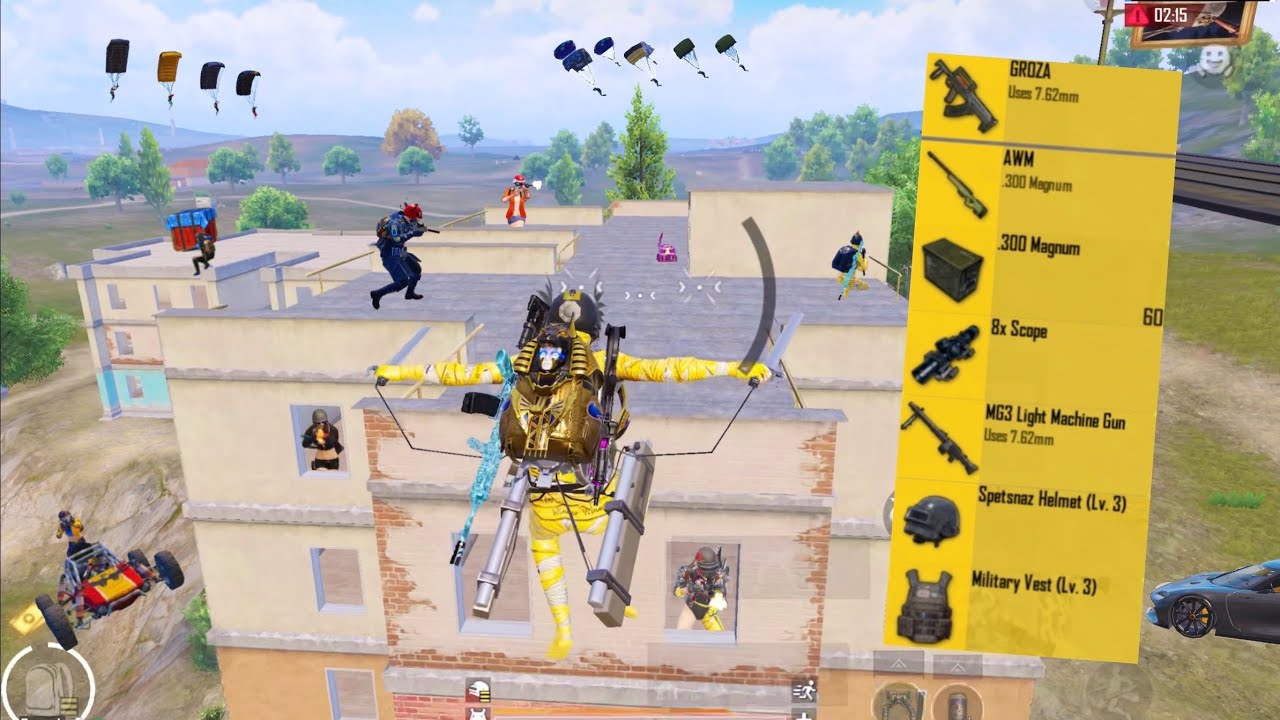 omg!😱AMAZING RUSH GAMEPLAY on FULL SQUADS🔥PUBG Mobile