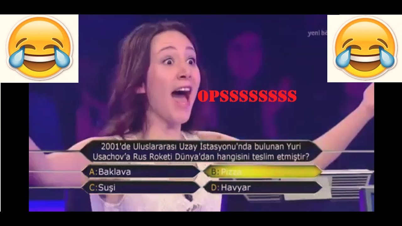 Kim Milyoner Olmak İster  ( KOMİK ANLAR ) :D :D :D
