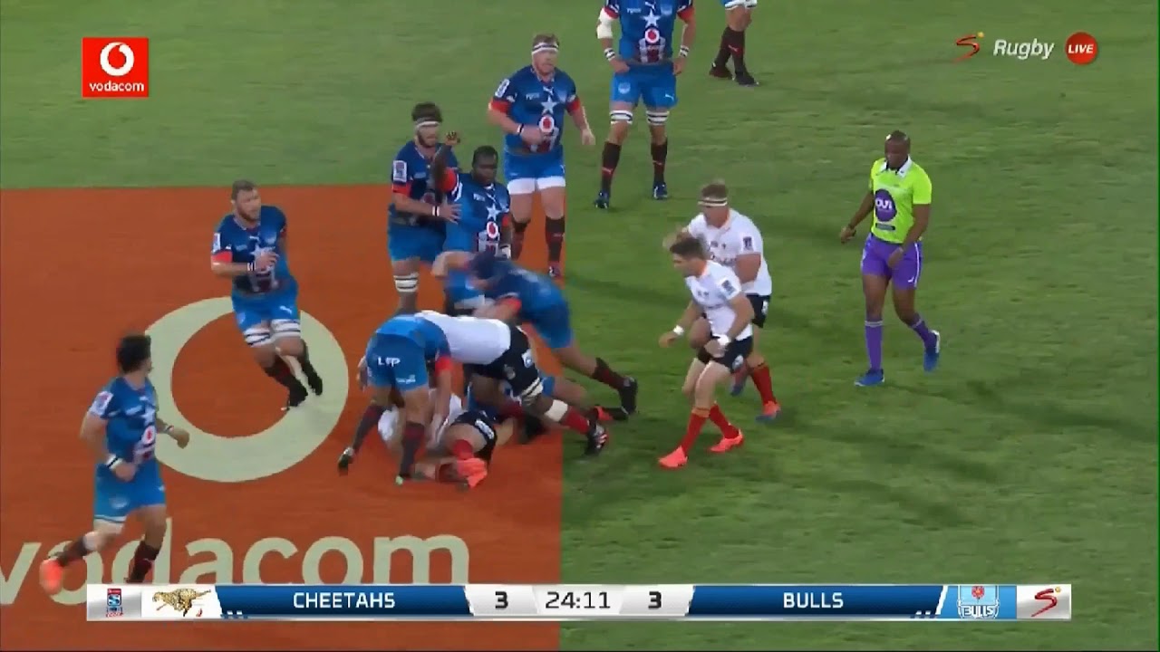 Attack: 6 Man Line out Cheetahs