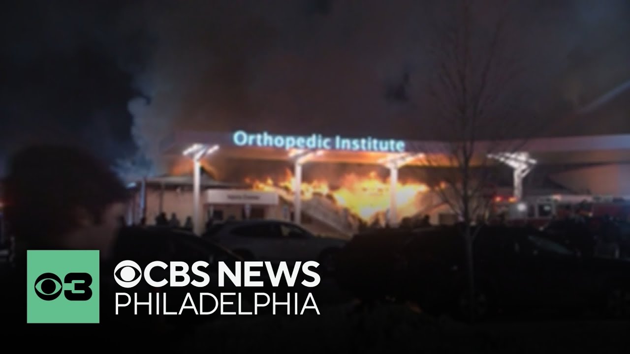 Lehigh Valley Hospital fire evacuates over 70 patients; video shows falling, burning debris