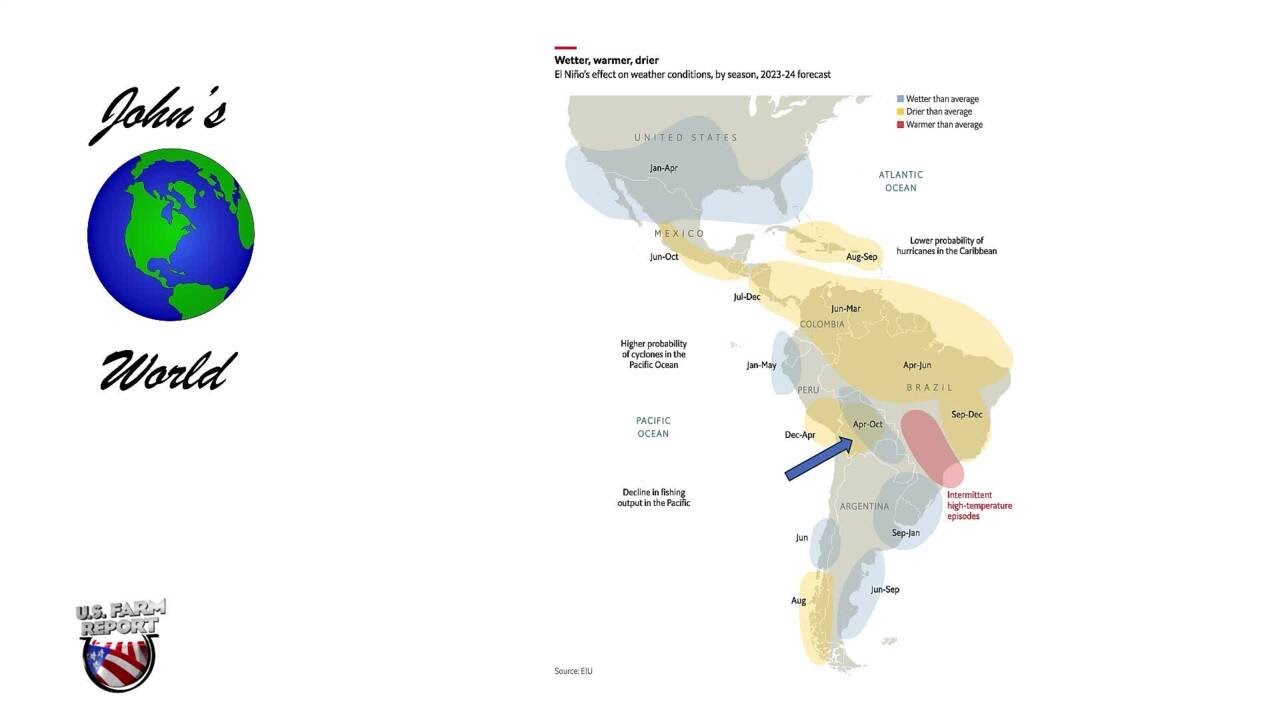 Johns World: El Nino's Effects On Brazil