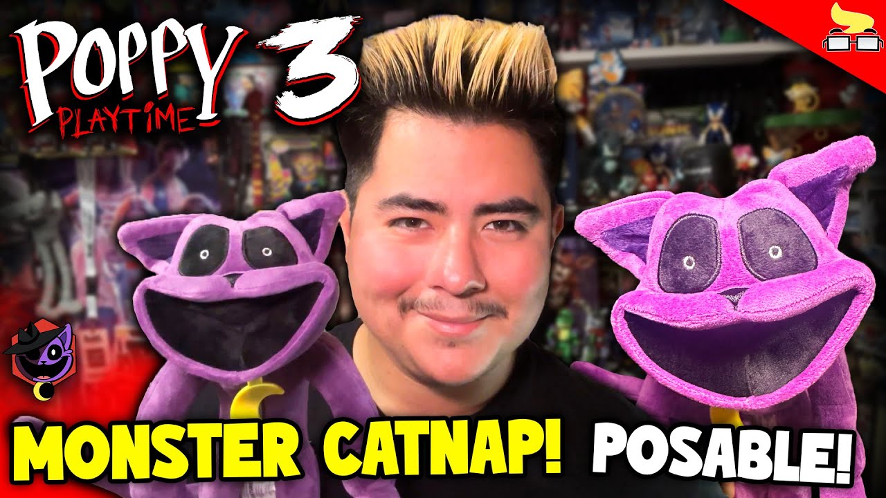 Официальная новая плюшевая игрушка MONSTER CATNAP уже здесь! *POSABLE!* | Распаковка и обзор!
