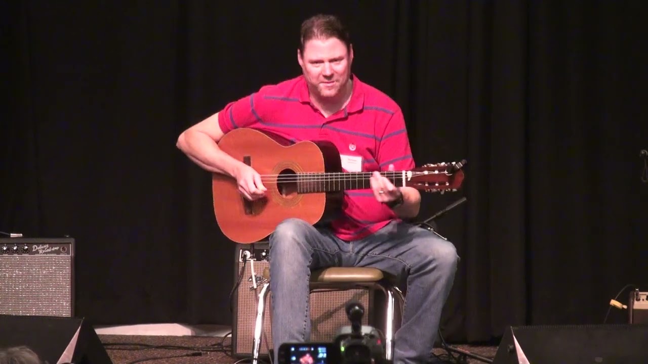 Phil Hunt wins  Contemporary Category  2023 International Home of the Legends Thumbpicking Contest