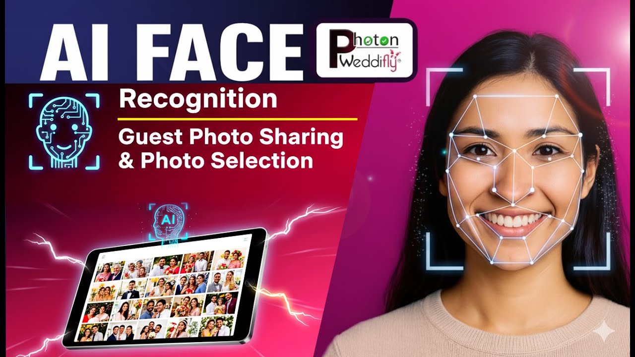 AI Face Recognition Photo Sharing & Photo Selection Software for Photographers  Photon Weddifly