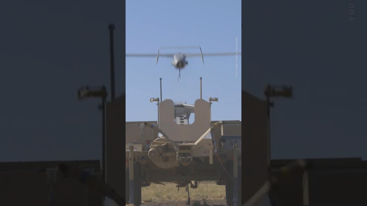 This Drone Lands Differently #RQ21 #UAV #shorts