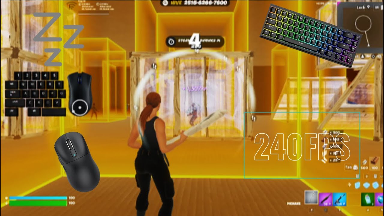 Attack Shark X68 ASMR Chill🤩 Boxfights🏆Satisfying Keyboard Fortnite