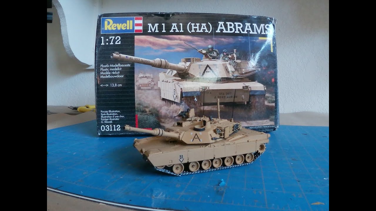 Revell 1/72 M1A2 SEP V2 | Scale Model Sniper