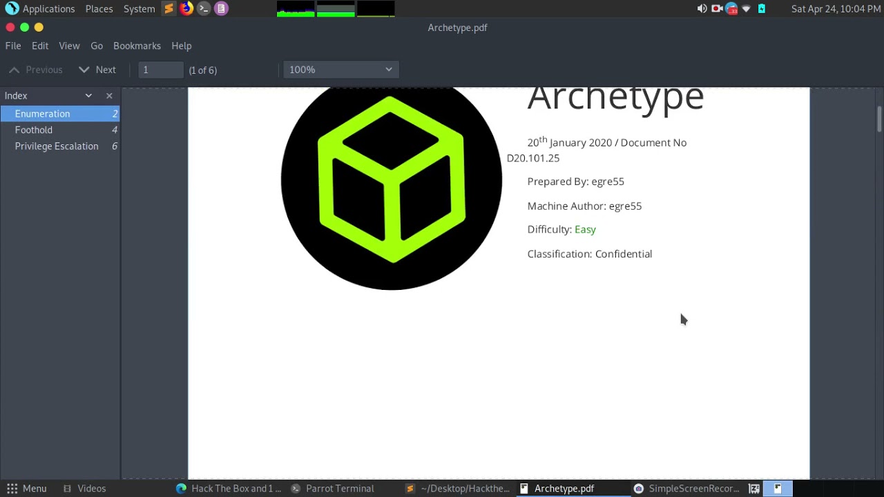 HackTheBox Archetype