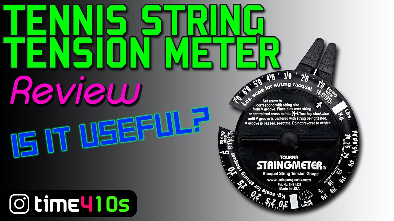 A Useful Tennis Tool | Tourna Stringmeter