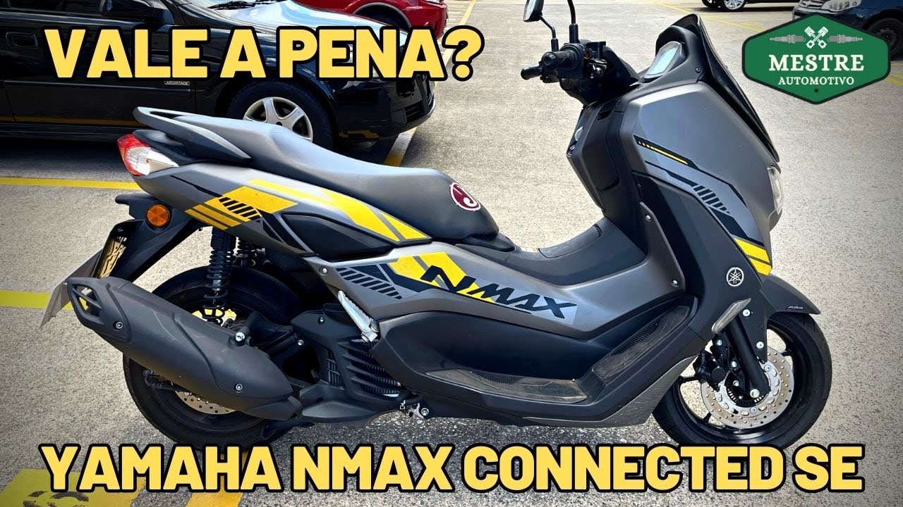 Yamaha NMax Connected 160 SE 2023 — самый технологичный скутер в своей категории!