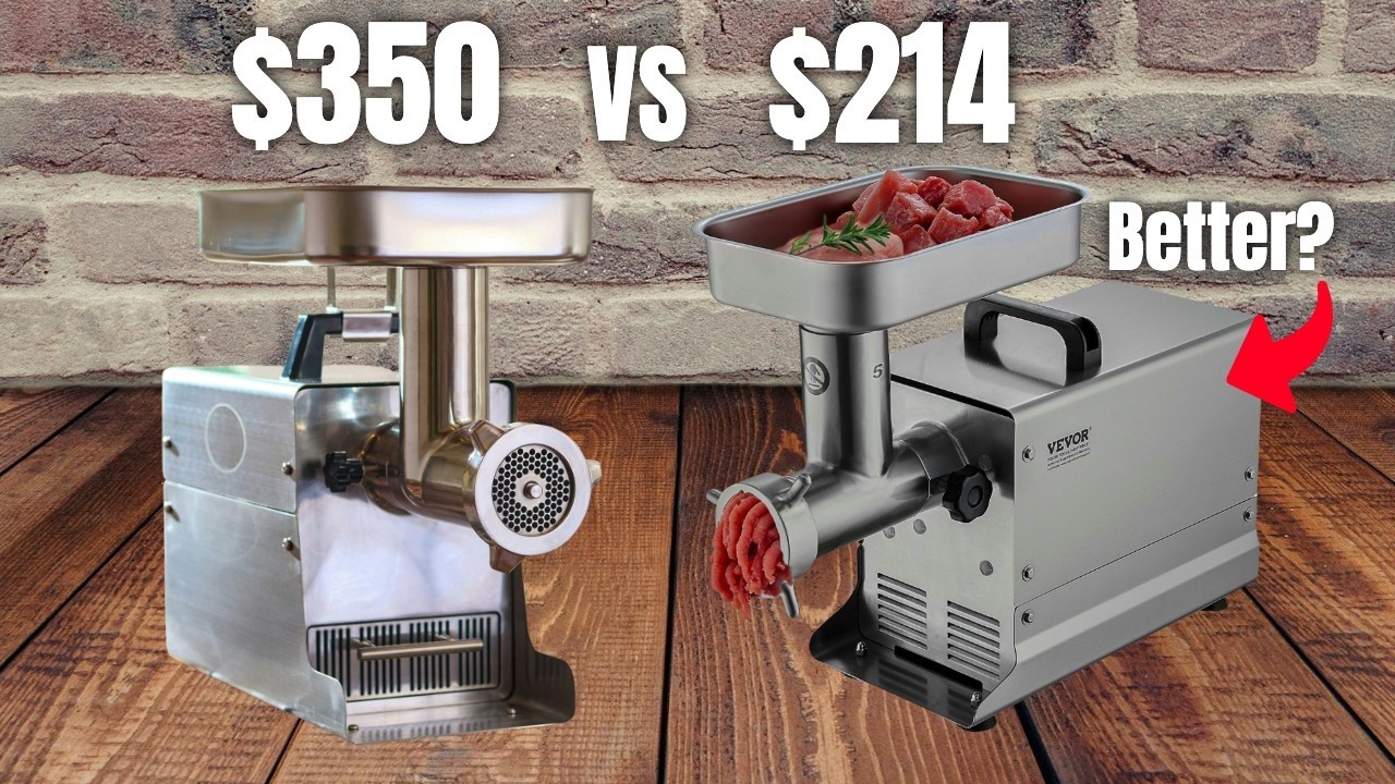 This Budget Meat Grinder Is Just As Good As A Top Brand Grinder!  Amazing Value!