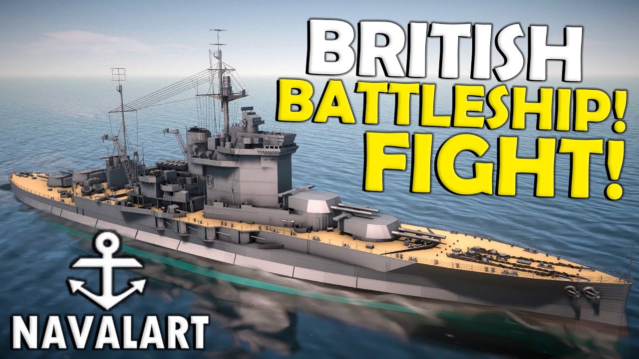 WW1 Battleship VS WW2 CRUISER! - Naval Art Gameplay