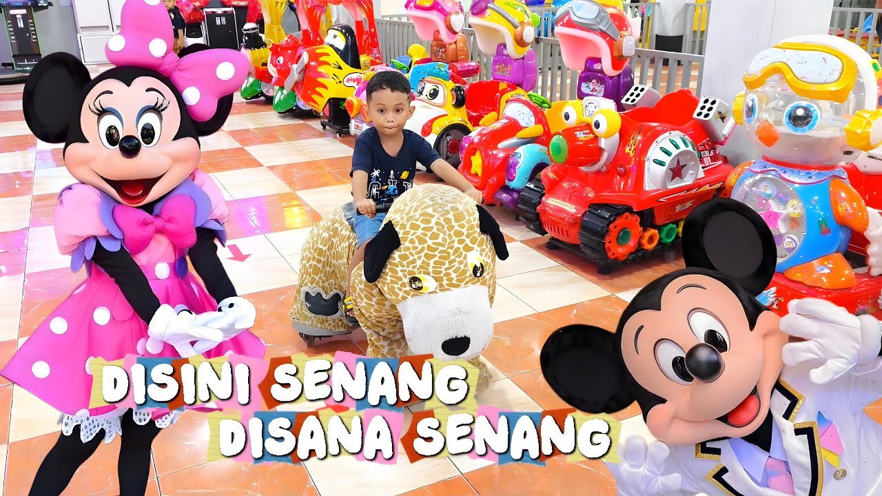 NAIK ODONG ODONG HEWAN LUCU BERSAMA BADUT 🎠 LAGU ANAK INDONESIA POPULER