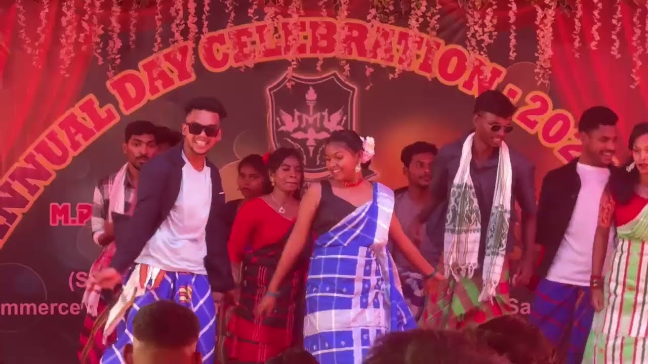 M.p.c autonomous college,takatpur annual function #santali video 2024-25