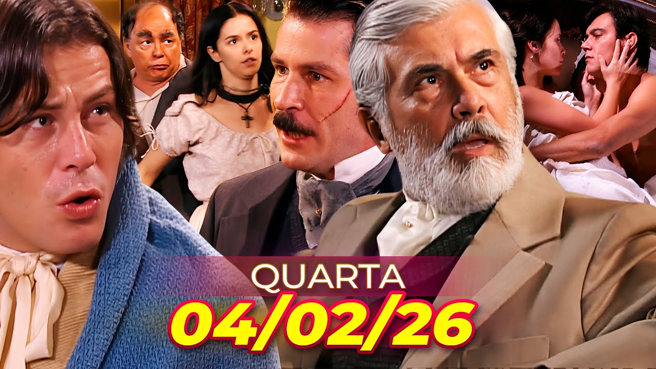 A Escrava Isaura (04/02/2026) Capítulo de Hoje Completo, Quarta-Feira - Resumo