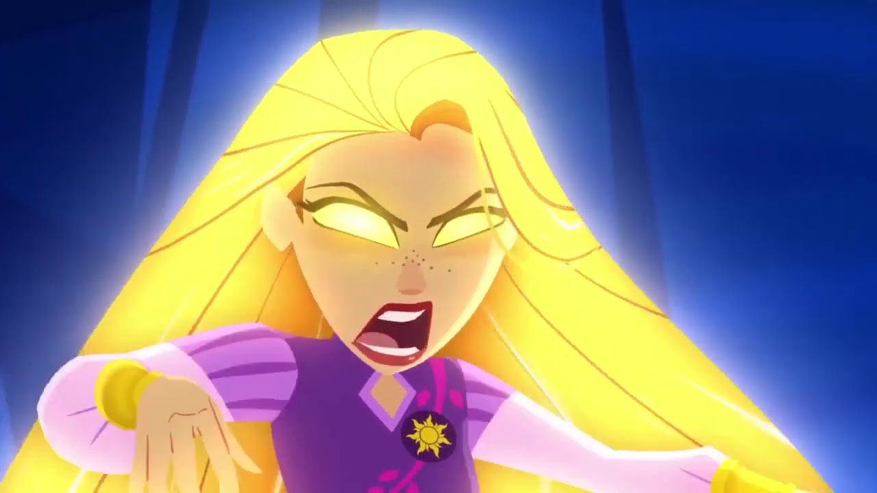 Las Aventuras Enredadas De Rapunzel - Encantamiento Final / Rapunzel VS Cassandra (Espa&ntilde;ol Latino)