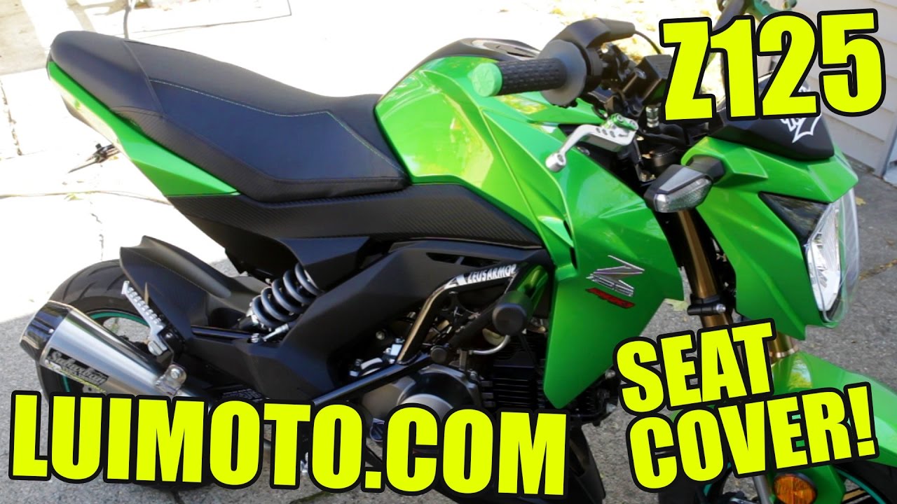 Luimoto Z125 Seat Cover! Install & Review