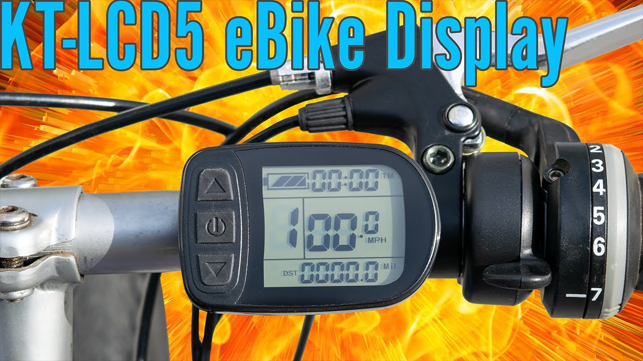 How to use KT-LCD5 eBike Display