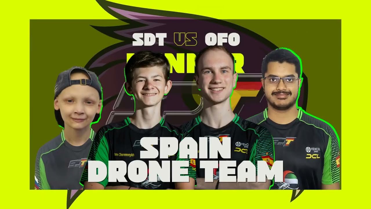 Qualifying Roud 1 of HawkCup Spain Drone Team VS Quad Force One