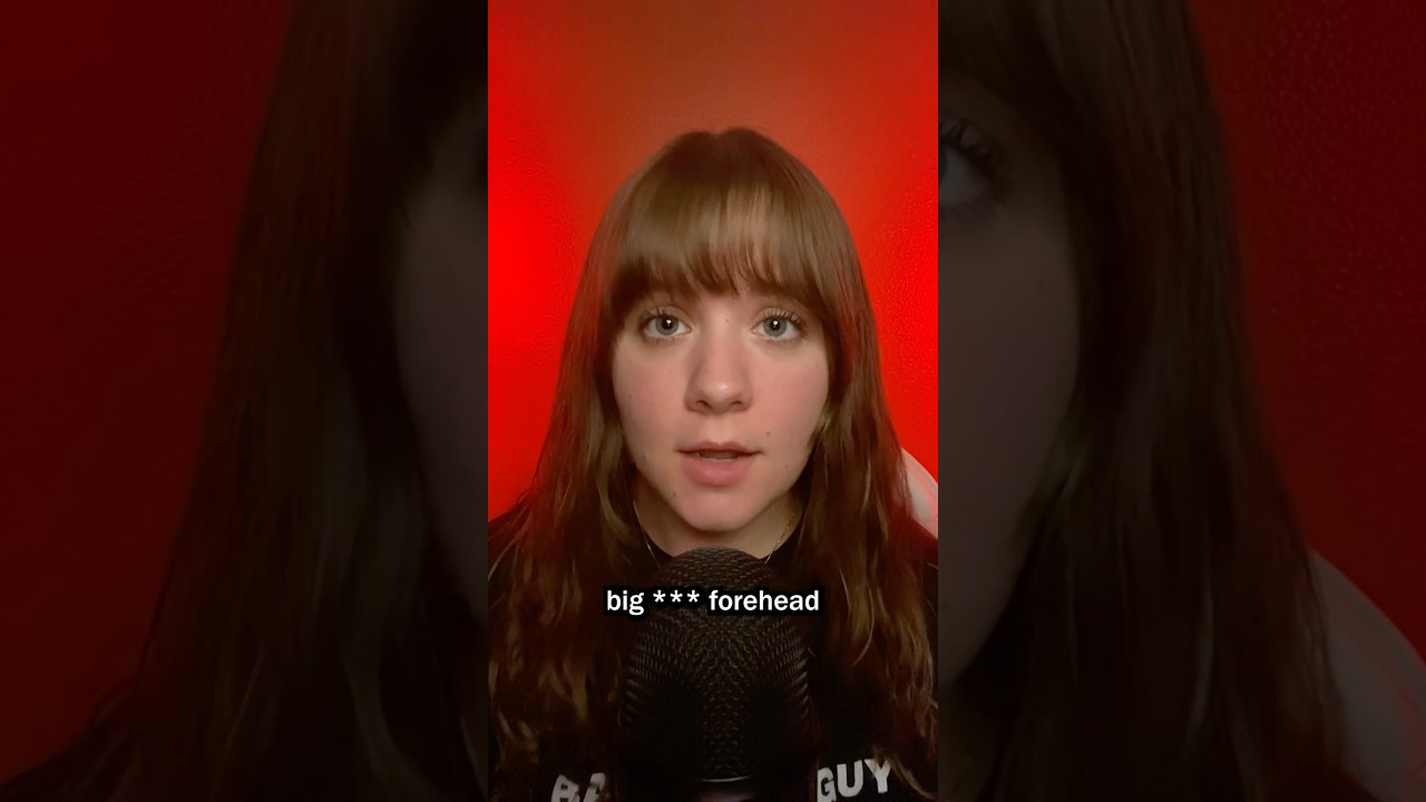 Forehead Reveal 😔✋ #asmr