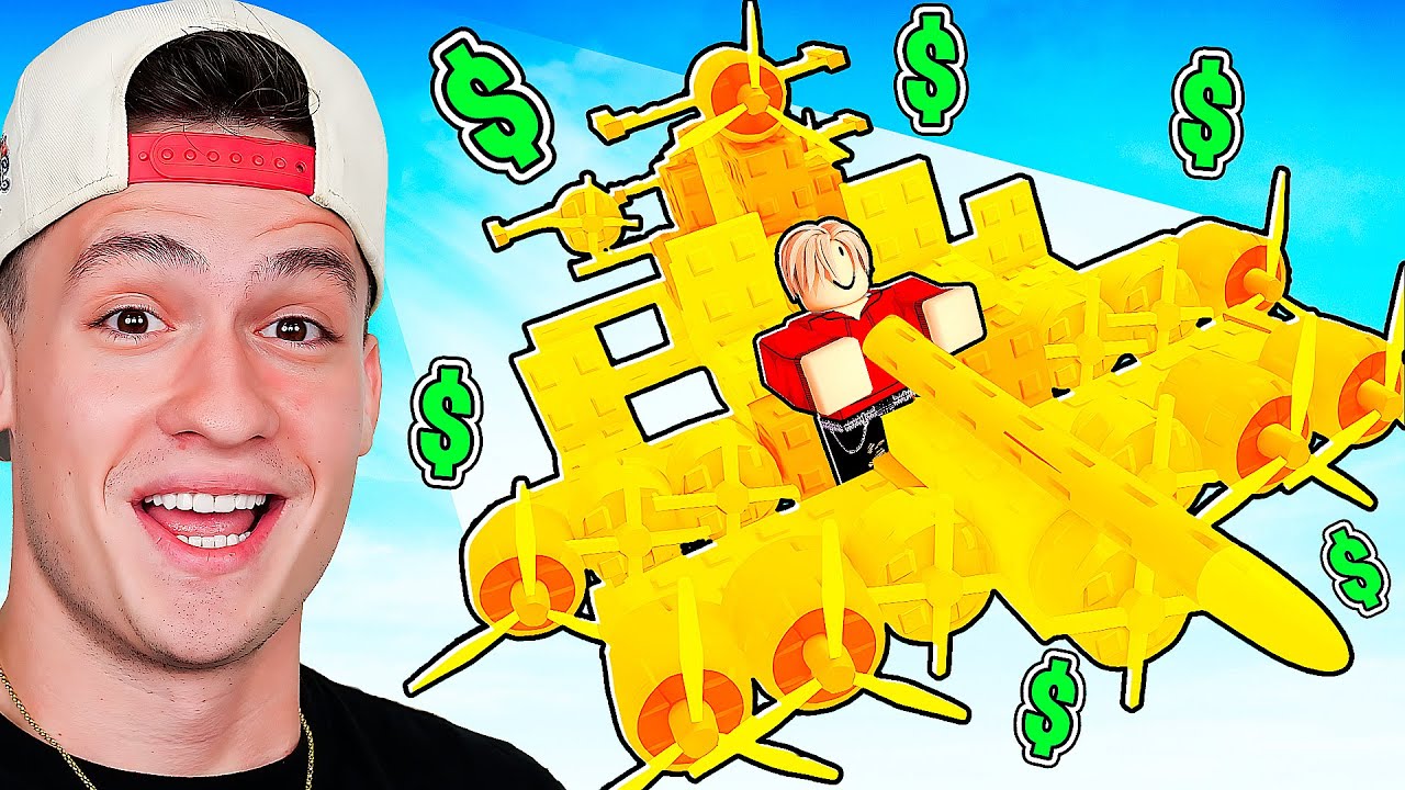 I Built a $1,000,000 Plane In Roblox!