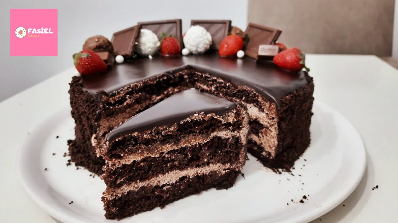 Çikolatalı Pasta Tarifi | Chocolate Cake Recipe | Çayın Yanına Ne Yapsam?