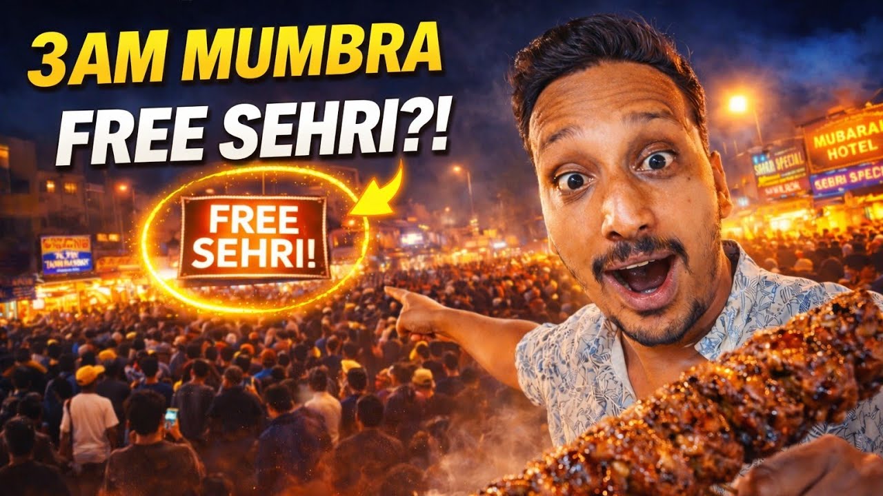 Mumbra ki Best Sehri! 🥘 Ye nahi khaya toh kya khaya? (Ramzan 2026)