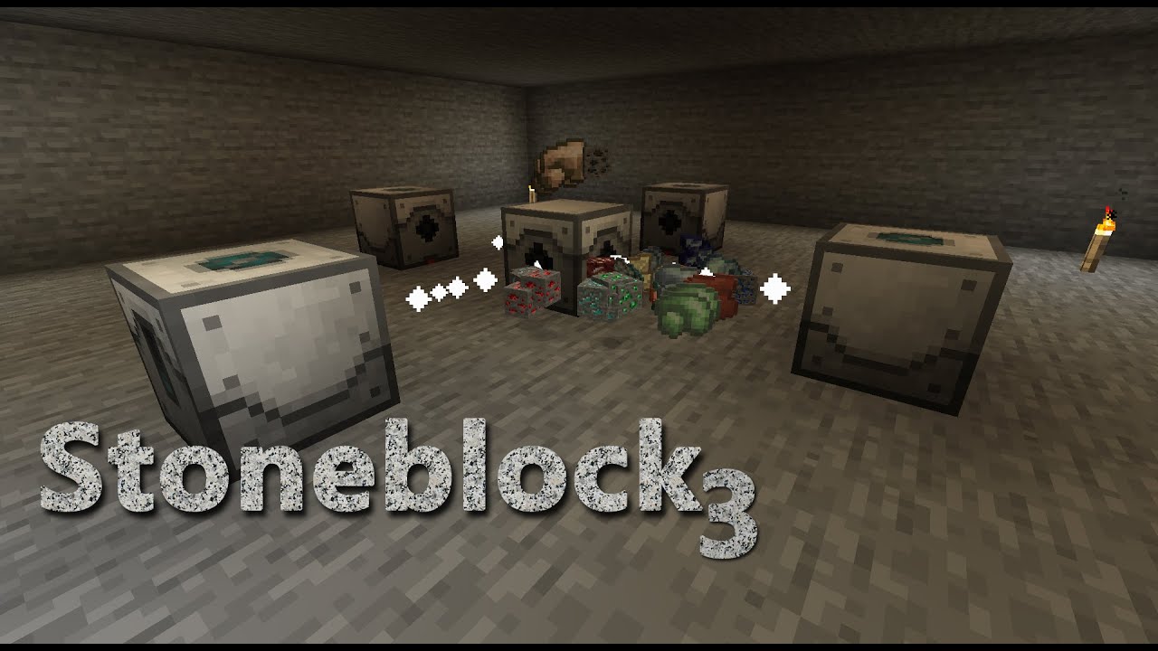 Stoneblock 3 | Mining With Lasers | Episode 5