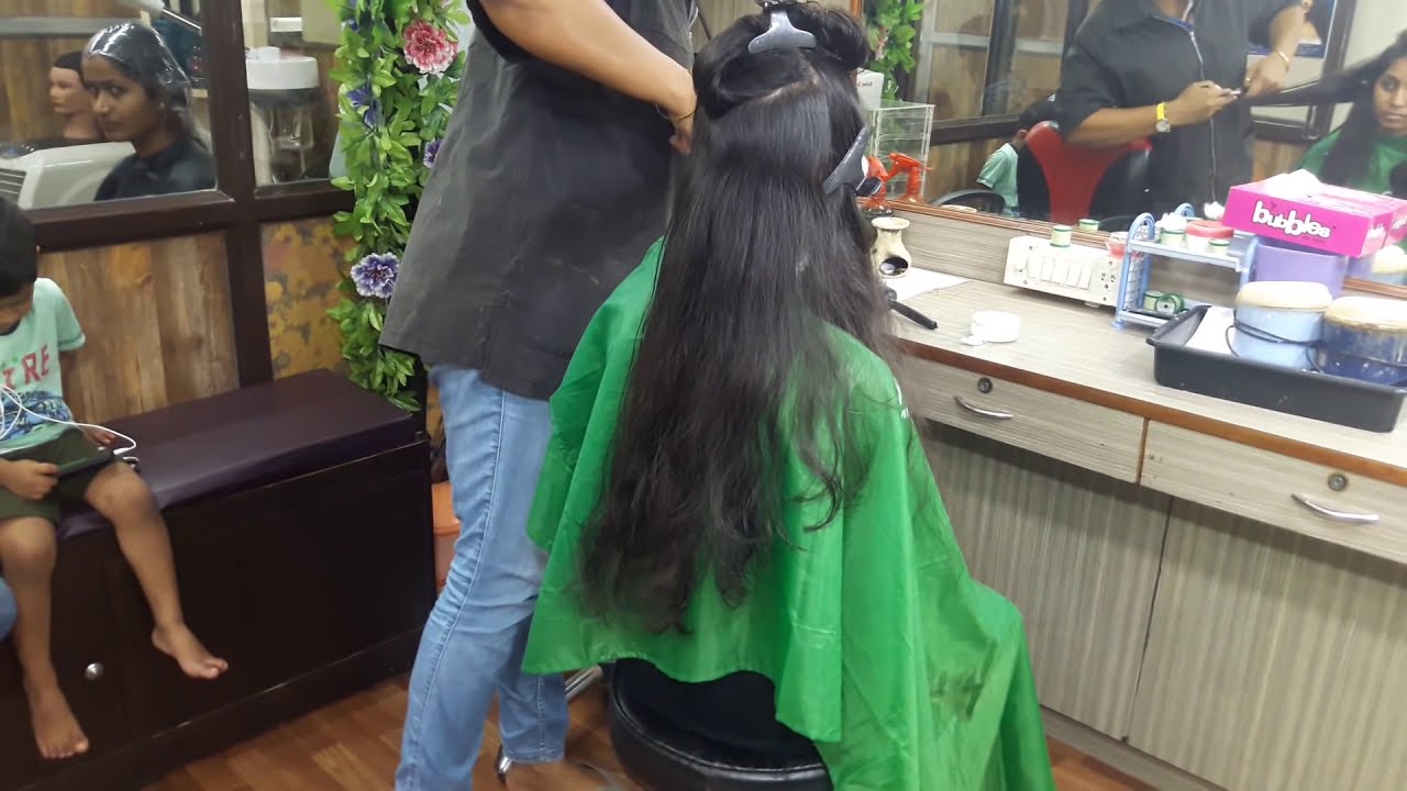 How to Cut Thick and Long Hair