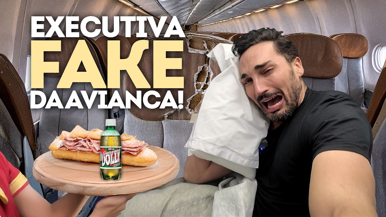 A EXECUTIVA FAKE DA AVIANCA COL&Ocirc;MBIA - COMO &Eacute; VOAR a BOGOT&Aacute; na CLASSE EXECUTIVA do A320?