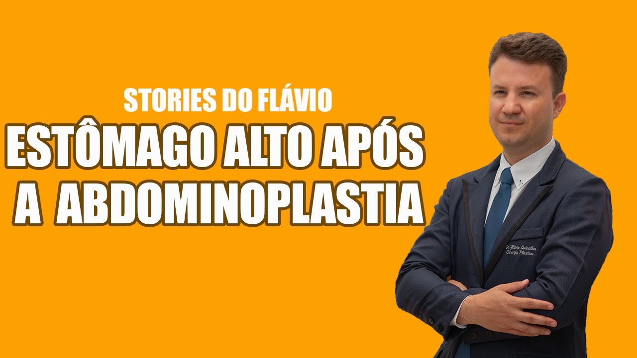 Estômago alto após abdominoplastia
