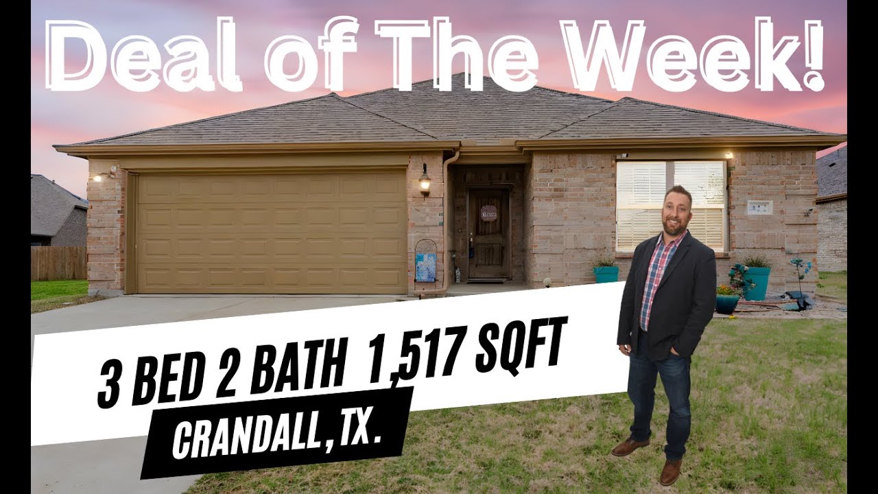 🏡 3 Bed, 2 Bath Home in Crandall Tx | Dallas Realtor Mike Roberts | 422 Colorado Dr | Buying a Home