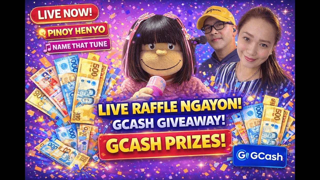 GCASH GIVEAWAY LIVE NOW! 💸 | Jamming + Games + SECRET CODE RAFFLE!
