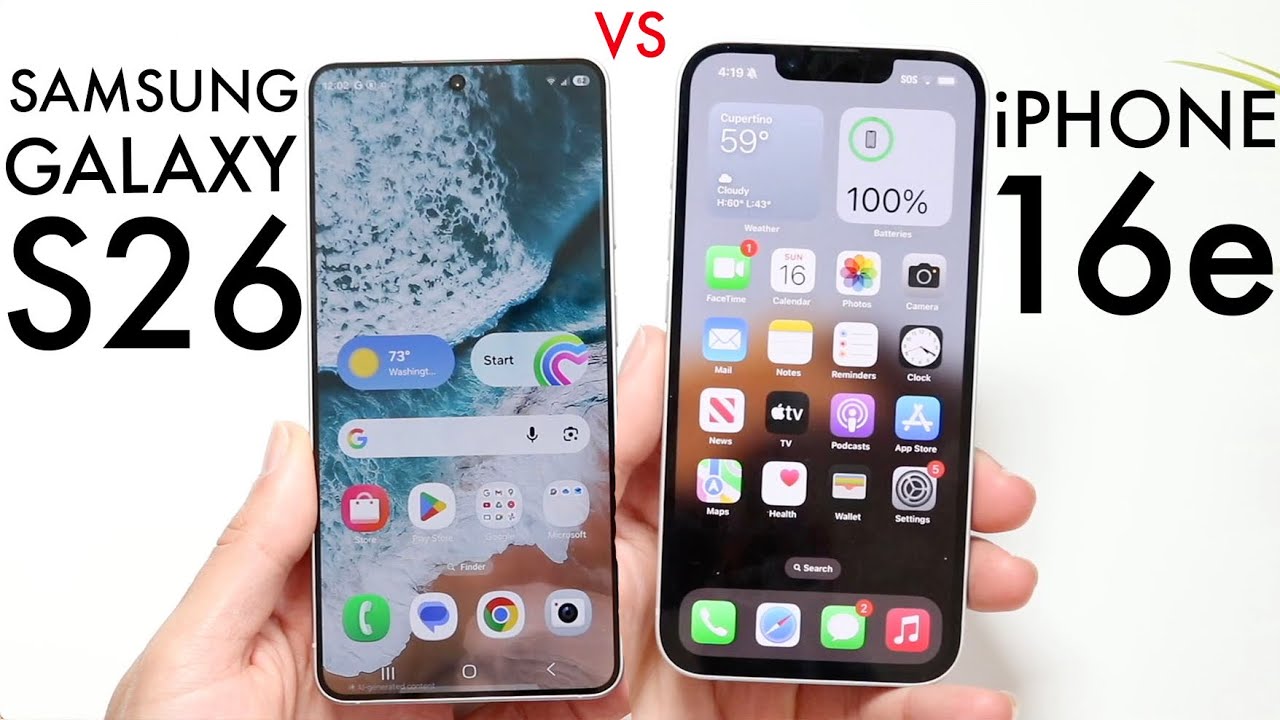 Samsung Galaxy S26 против iPhone 16e! (Сравнение) (Обзор)