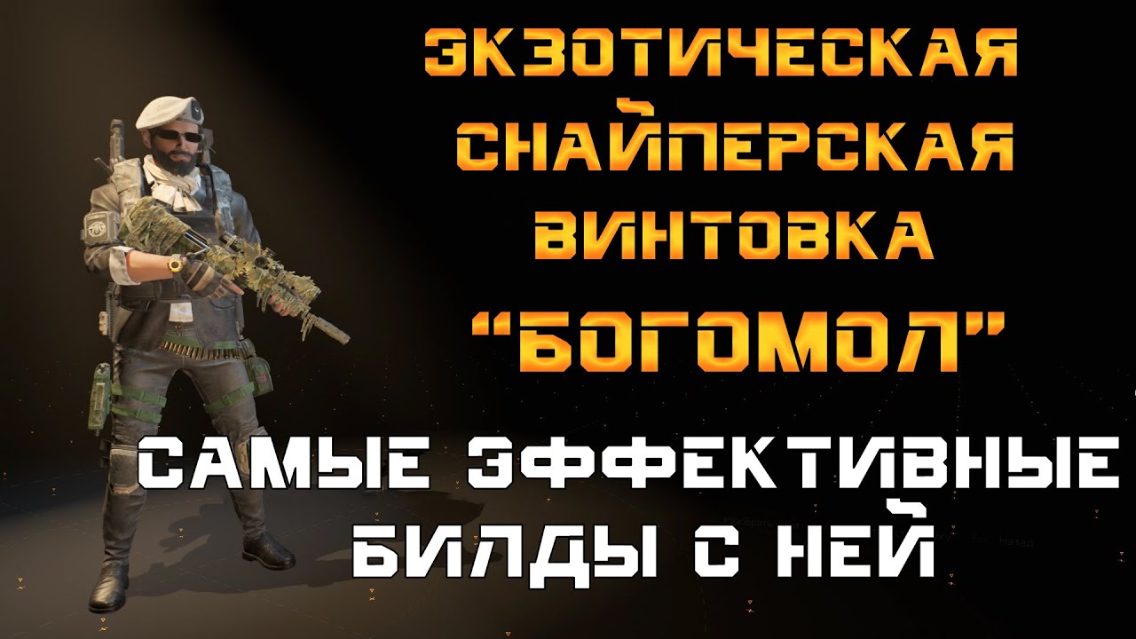 The Division 2: Экзотическая снайперская винтовка 