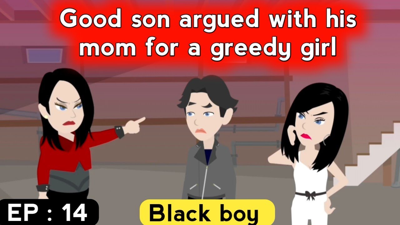 Black boy part 14 | English story | Learn English  | Animated story | Sunshine English story