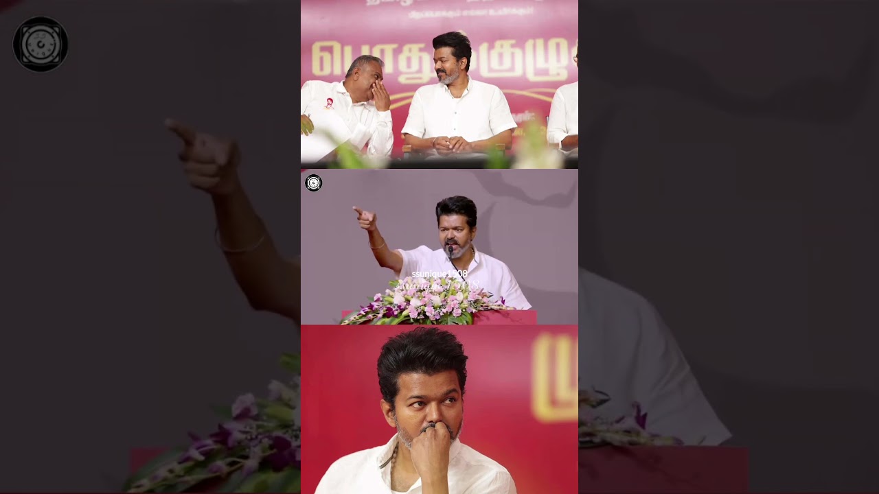 it's TVK vs DMK 🔥 : Thalapathy Vijay Speech 🤯 | TVK On 🤩