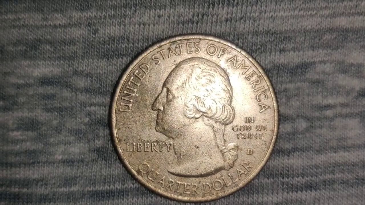 2015 RARE USA BOMBAY HOOK QUARTER DOLLAR COIN