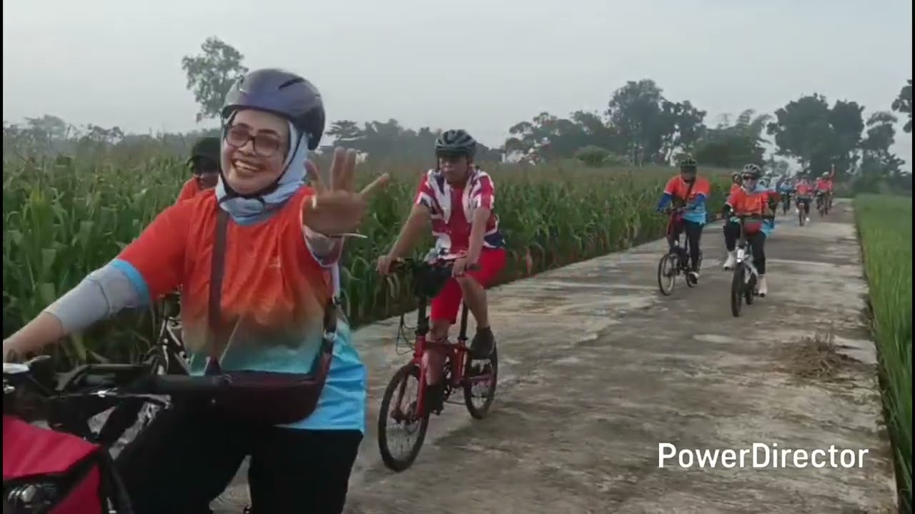 Gowes Pasmanbaya dll di Pare Kediri 1 Feb 2026