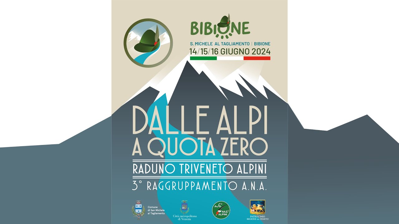 Raduno del 3° Raggruppamento - BIBIONE - La sfilata